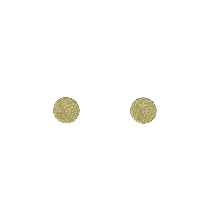Puces d'oreilles en cuir éthique