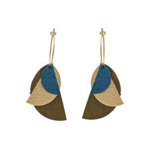 Créoles Géraldine – boucles d&rsquo;oreilles adaptées à ta colorimétrie