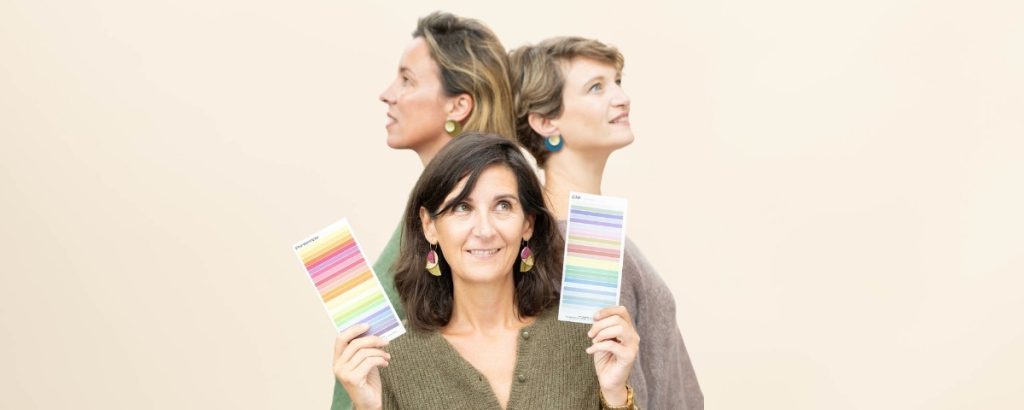 Palettes de couleurs colorimétrie été et printemps pour choisir ses boucles d'oreilles en cuir par Carole & Co